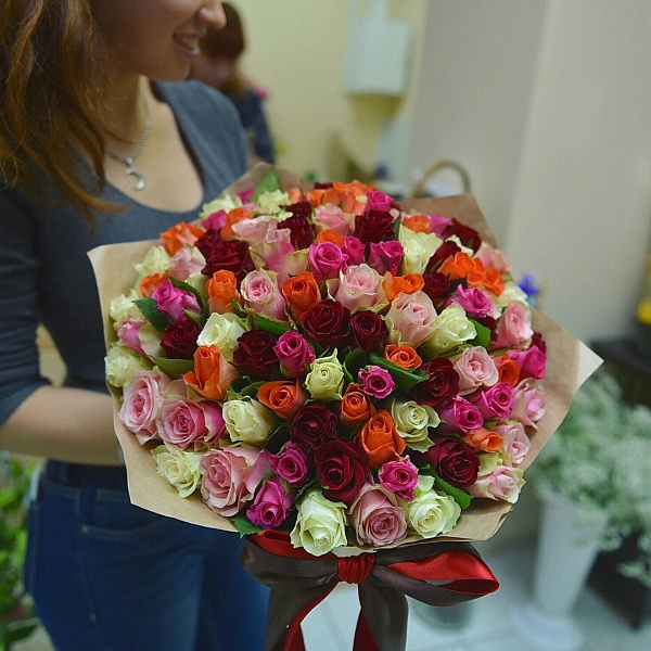 101 Кенийская роза в крафте