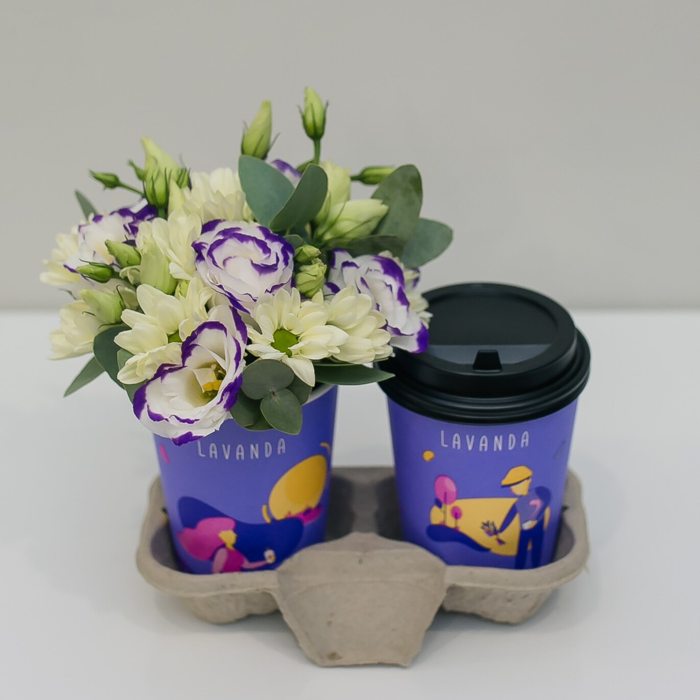 Какао + композиция в стаканчике №8