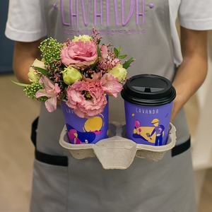 Капучино + композиция в стаканчике №9