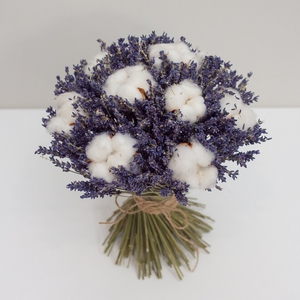 Лаванда с хлопком