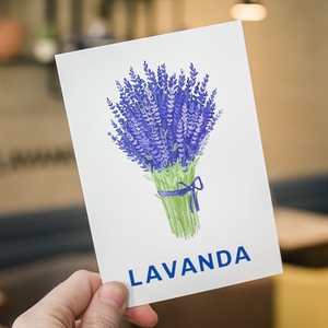 Открытка LAVANDA