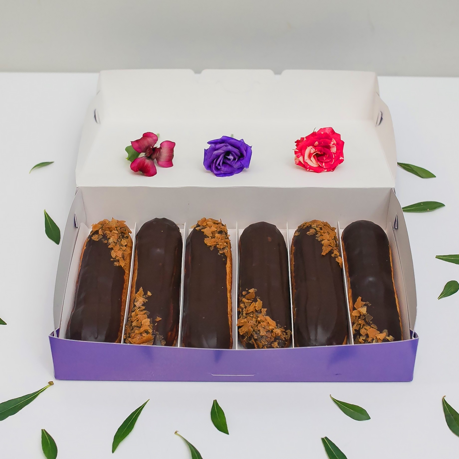 Набор из 6 эклеров «Нутелла»