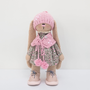 Зайчик-девочка ручной работы