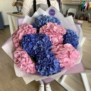 Букет воздушных гидрангий