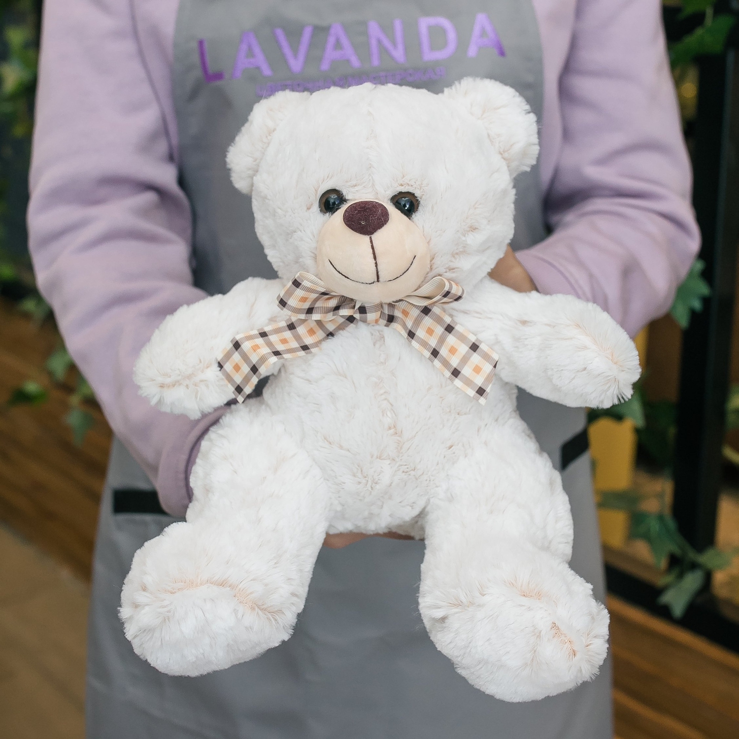 Белый мишка