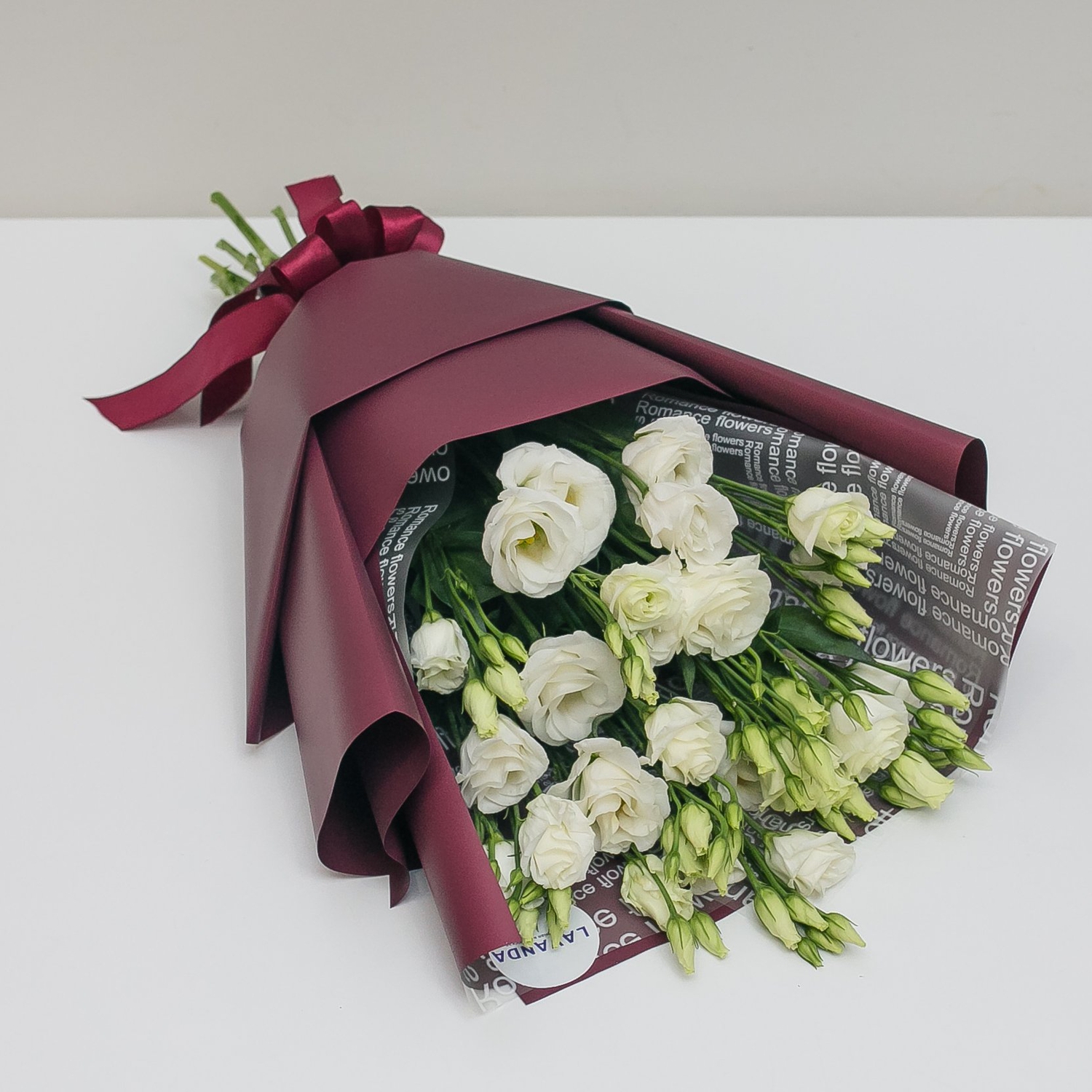 Букет белых эустом