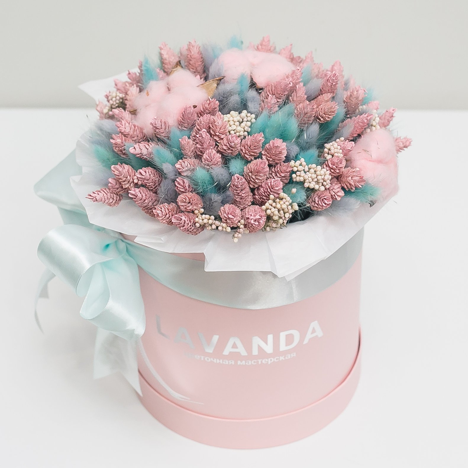 Коробочка сухоцветов (в ассортименте)