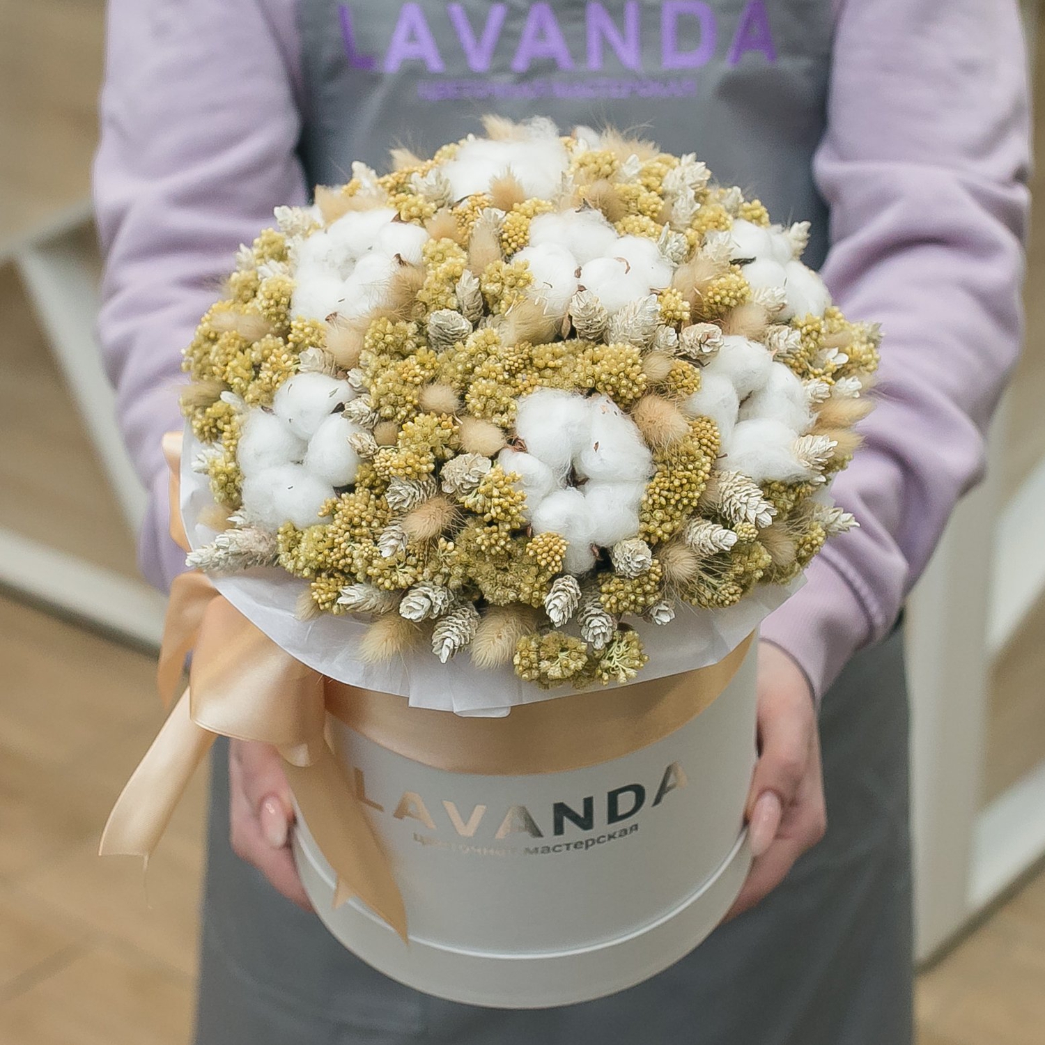 Коробочка сухоцветов (в ассортименте)