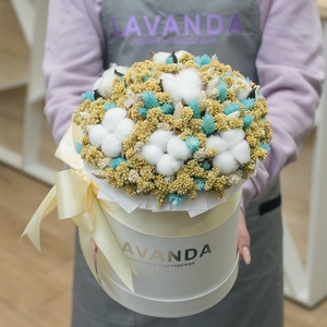 Коробочка сухоцветов (в ассортименте)