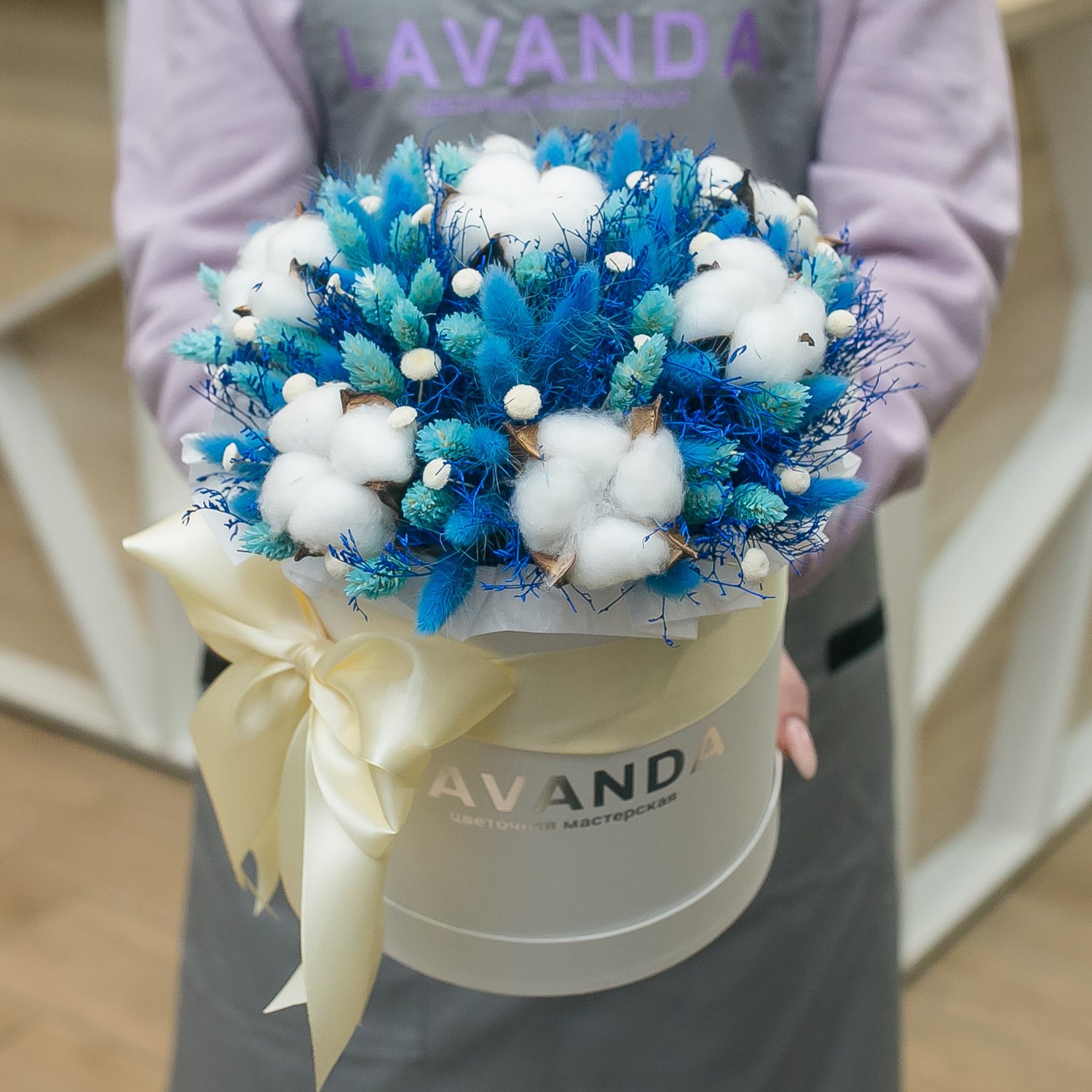 Коробочка сухоцветов (в ассортименте)