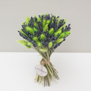 Букет лаванды с лагурусом (в ассортименте)