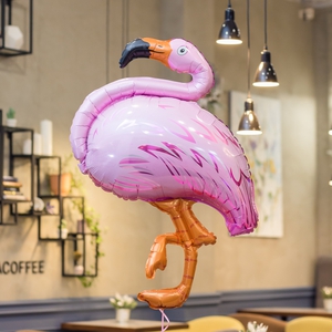 "Фламинго" фольгированный шар с гелием
