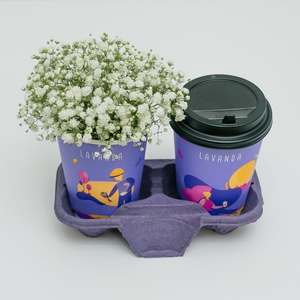 Латте + композиция в стаканчике №11